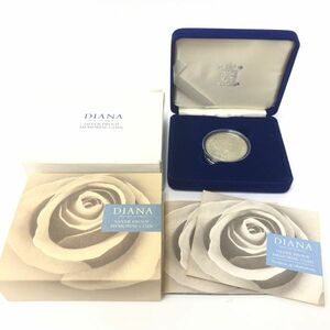 【コレクター必見】ダイアナ妃 追悼記念コイン 1999年 5ポンド SV925 28.28g Sterling Silver スターリング シルバー プルーフ銀貨 DE0