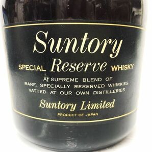 【未開栓】SUNTORY SPECIAL RESERVE サントリー スペシャル リザーブ ウイスキー 特級 モルトグレーン 760ml 43％ DA0の画像2