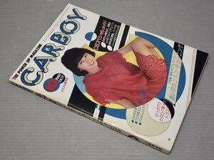 【自動車雑誌】CARBOY カーボーイ 1982年10月号◆八重洲出版◆表紙 麻生小百合◆サニトラREターボ/240Z/オーバーレブ/チューニング