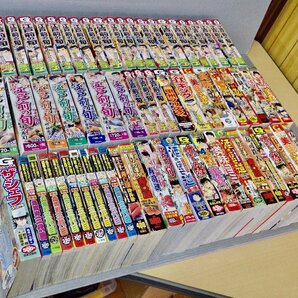 大量まとめ売り！食・グルメマンガ コンビニコミック まとめて67冊セット！A◆江戸前の旬/ラズウェル細木/魚河岸三代目/ザ・シェフ/他の画像1