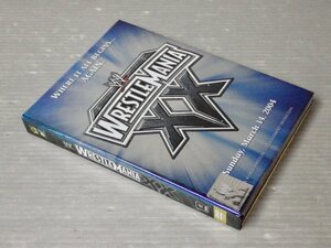 【プロレスDVD】レッスルマニアXX（トウェンティー）〈3枚組〉◆2004年◆WWE/レスリング/レスナーVSゴールドバーグ/アンダーテイカー/他