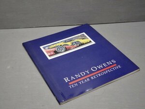 【洋書/大型本/自動車画集】RANDY OWENS ランディ・オーウェンズ画集『TEN YEAR RETROSPECTIVE』◆1988年◆28×25.3cm