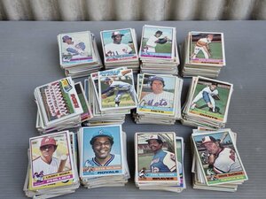 1970年代のトップスチューイングガムのメジャーリーガートレカ 約1.6kg分◆トレーディングカード/MLBメジャーリーグ/Topps/野球