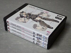 【アニメBlu-ray】フレームアームズ・ガール〈全4巻セット〉◆原作 壽屋◆監督 川口敬一郎◆ポニーキャニオン