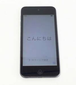 動作品 Apple iPod touch 第5世代 本体 ME978J/A A1421 32GB スペースグレイ 初期化済み アイポッドタッチ アップル