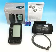 未使用 Panasonic 上腕血圧計 EW-BU17 黒/ブラック 健康管理 健康器具 測定器 検査 パナソニック_画像1