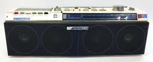 AIWA CS-J50 ステレオラジオカセットレコーダー ラジカセ 昭和レトロ カセットデッキ アイワ