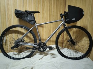 クロモリグラベルロード PURE CYCLES Adventure Pro Sサイズ 46cm トップ55cm 手渡し希望