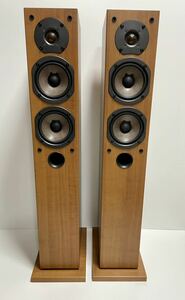 【美品　動作確認済み】ONKYO トールボーイ スピーカー ペア D-307F 木目調　オンキョー　Speaker