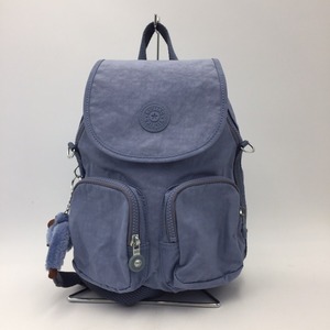 リュック KIPLING FIREFLT UP リュックサック K12887 2wayバッグ ブルーグレー 美品