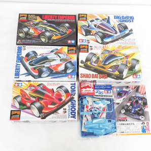 1/32 スーパーミニ四駆 メモリアルボックス VoL.1 5台セット 風のレーサー侠 外箱イタミ 未組立品 TAMIYA タミヤ プラモデルの画像3