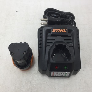 STIHL スチール HSA25用 充電器＆バッテリ1個セット ソフトケース付 美品