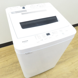 maxzen マクスゼン 全自動洗濯機 JW60WP01WH 6.0kg 2022年製 ホワイト 簡易乾燥機能付 一人暮らし 洗浄・除菌済み