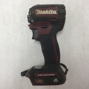 makita 14.4V対応 充電式インパクトドライバ オーセンティックレッド 本体のみ 正常動作せず ハンマーケース欠損 TD160D 中古 ジャンク品