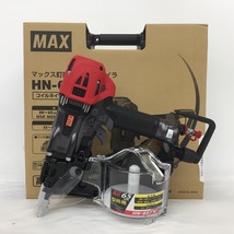 MAX マックス 65mm 釘打機 高圧コイルネイラ 型枠モデル AEROSTAR HN-65FW1 HN91076 未使用品_画像1