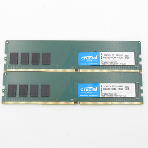 crucial クルーシャル デスクトップPC用メモリ 32GB(16GB×2枚) DDR4-3200 Qシリーズ W4U3200CM-16GQ