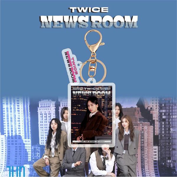 【アクリルキーホルダー 】TWICE MINA トゥワイス ミナ NEWS ROOM 名井南