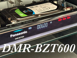 【500GB⇒4TB 新品SEAGATE製HDD換装済】★ Panasonic DMR-BZT600 3番組同時録画★《新品リモコン付き》★