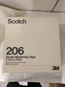 【8本セット】Scotch 206 Studio Mastering Tape オープンリールテープ【レコファン渋谷店】20240314-001