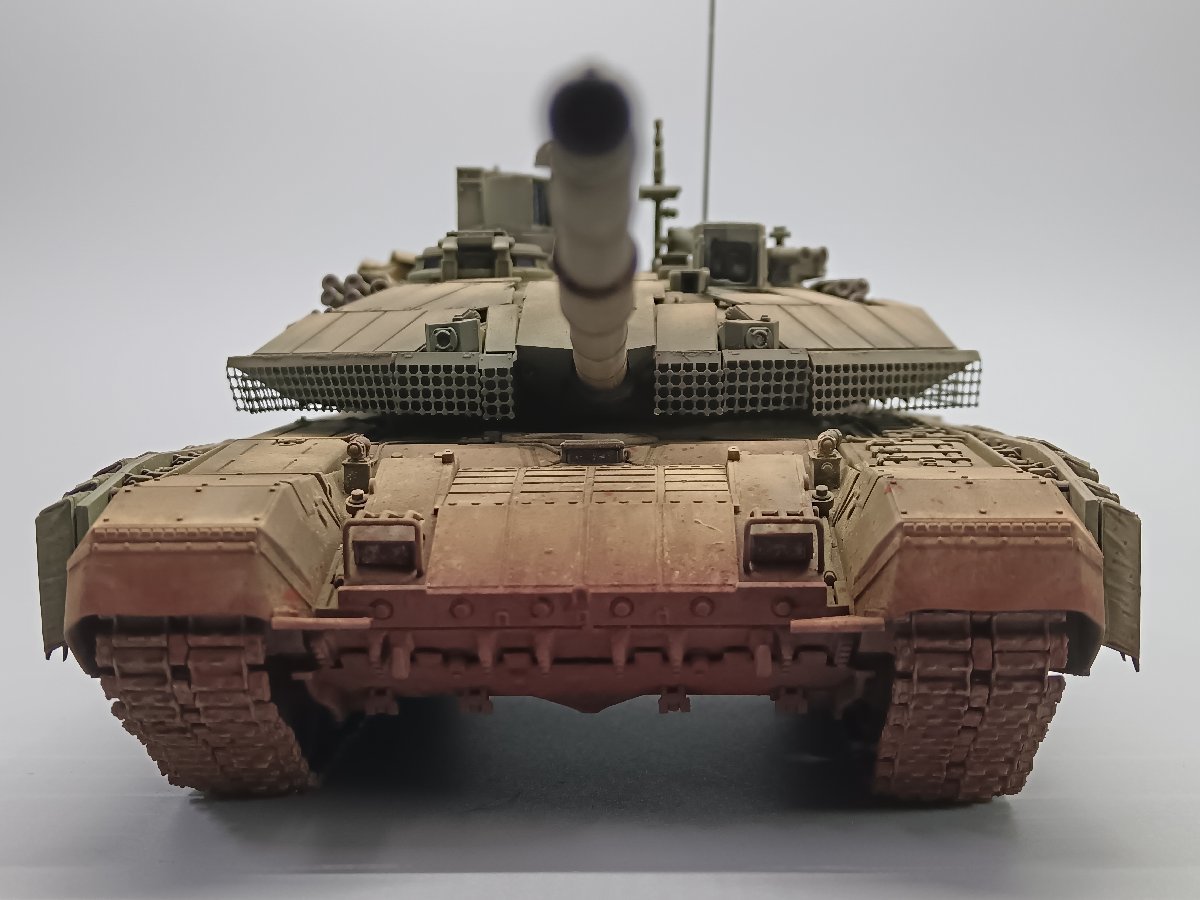 टाइगर मॉडल 1/35 रूसी सेना मुख्य युद्धक टैंक टी-90एम असेंबल और पेंट किया हुआ तैयार उत्पाद, प्लास्टिक मॉडल, टैंक, सैन्य वाहन, तैयार उत्पाद