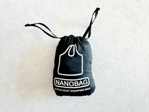 NANOBAG 3.0 ナノバッグ 折りたたみ エコバッグ マイバッグ 折り畳み 薄い 軽い 大容量 撥水 軽量 トートバック 