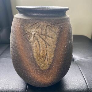 備前焼 骨董品 花器 花瓶 時代物 置物 古美術品 壷