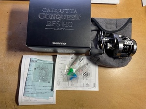 シマノ　17 カルカッタ コンクエスト BFS HG LEFT　Shimano CALCUTTA CONQUEST　左　美品