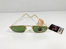 Ray-Ban レイバン スクエア！W0983 ゴールド！デッドストック！ボシュロムUSA製！B&L！サングラス！#3！箱付！05_画像2