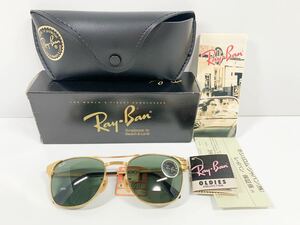 Ray-Ban レイバン シグネット！デッドストック！G15！サングラス！ボシュロムUSA製！B&L！オールディーズコレクション！GOLD！A02