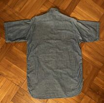 【超レア美品】30's40's US.Navy Original Short Sleeve Chambray ビンテージシャンブレーシャツ　ビンテージワークシャツ　希少_画像8