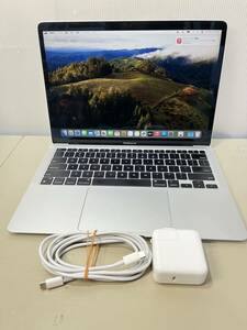 中古　MacBookAir 13-inch 2020 M1 Apple M1 / 16GB / SSD512GB /充放電回数は155回/英語キー/管理番号55500000001-0000037498