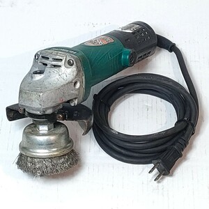 動作良好！ 中古品 日立工機 HITACHI 100V 100mm 電気ディスクグラインダ G10SM3 低速高トルク形