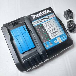 中古動作品 マキタ DC18RF 急速充電器 純正 14.4V - 18V makita