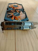 【通電不可ジャンク品】ZOTAC GeForce GTX760 2GB DDR5 TwinCooler_画像3