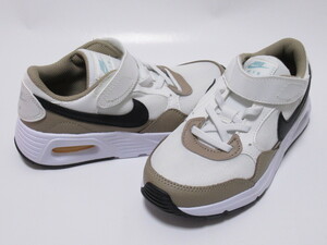 NIKE AIR MAX SC PSV ホワイト カーキ 20cm ナイキ エアマックス ベルクロ 白 CZ5356-114