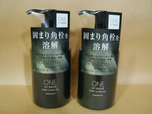 ONE BY KOSE ワンバイコーセー★ポアクリアオイル 180ml★クレンジングオイル メイク落とし★２本セット ②