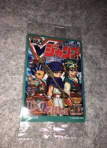 Vジャンプ 表紙 ドラゴンクエスト キャラコレチョコ シール 2009年 1月号「 天空の勇者たち」鳥山明　DQモンスターバトルロードⅡ 未開封品