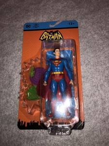 DC retro Супермен 6 дюймовый action фигурка DC комиксы новый товар нераспечатанный товар Batman batman 66