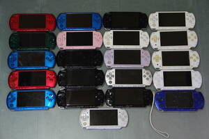 SONY PSP本体 PSP-3000/2000/1000 まとめて21個セット 送料無料 動作未確認のためジャンク品扱い