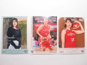 2020 BBM 【田中真美子】 レギュラー カード 3枚セット RC バスケットボール女子 Real Shining Venus シャイニングヴィーナス