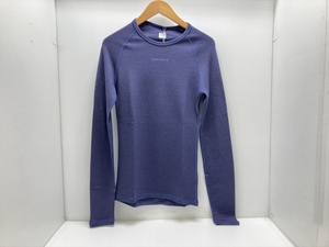 ** unused goods i The door Isadoremelino long sleeve base re year Merino Long Sleeve Baselayer Crown Blue men's M