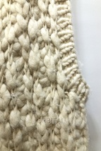 経堂) T. japan ティージャパン 23AW hand knit vest ハンドニットベスト オフホワイト 12334002 定価￥22,000-_画像5