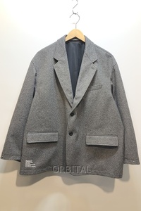 経堂) フレッシュサービス FreshService TECH TWEED ジャケット FSW-23-CT-193 サイズS グレー 定価3.9万位 メンズ