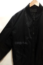 代官山)RAMIDUS ラミダス BLACK BEAUTY MA-1 BOMBER JACKET ボンバージャケット ブラック サイズM フラグメントデザイン_画像3