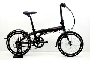 ★★ターン TERN リンク LINK D8 2022年モデル アルミ 折りたたみ自転車 バイク タイヤ20インチ(406) 8速 ブラック