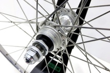 ★★[リア難あり] シマノ SHIMANO / アラヤ ARAYA HB-7600 ホイール前後セット アルミ 28インチ リムブレーキ チューブラー_画像6