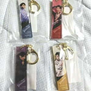 新品！羽生結弦展 2019-20 アクリルスティックキーホルダー 4種セット