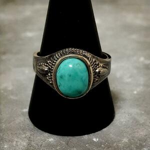VINTAGE turquoise design Vintage silver 925 ring ring 