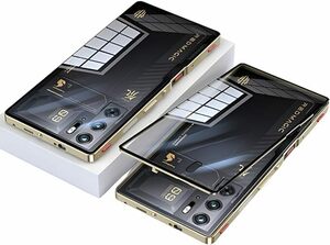 Red Magic 9 Pro用バンパー アルミ クリア 透明背面パネル付 レッドマジック9 pro用ケース 金属フレーム Red Magic 9 Pro+用メタルカバー