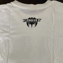 ゾーラック　半袖Tシャツ ホワイト　ZORLAC_画像5